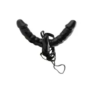 Pipedream Vibrating Double Delight Strap-On