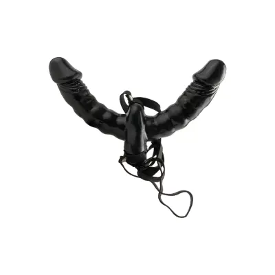 Pipedream Vibrating Double Delight Strap-On