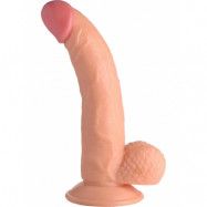 Pop Peckers: Poppin Dildo 19 cm, ljus