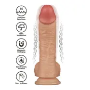 Realistic Vibrating Power Cock 22 cm
