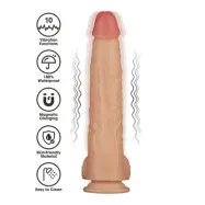 Realistic Vibrating Power Cock 28,3 cm