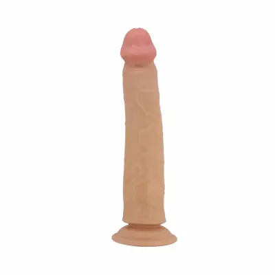 Sharife - Realistisk Dildo med Sliding Skin & Sugkopp - 25 cm