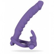 Strap-on Dildo for him Purple