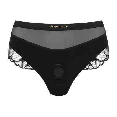 Strap-On-Me - Harness Lingerie Sublime - L - Black