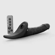 Strap-On-Me - Multi Orgasm Realistic Dildo - Black - M