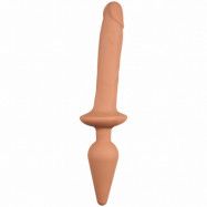 Strap-On-Me Switch Plug-in Realistisk Dildo L - Nude