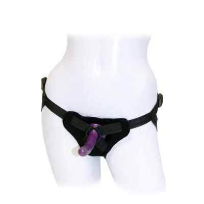 Strap-On & Silicone Dildo Set