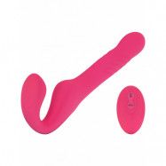 Teazers: Strapless Strap-On Vibrator, rosa