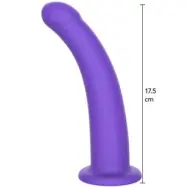ToyJoy Harness Dong Silicone L PURPLE