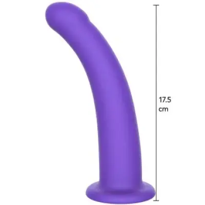 ToyJoy Harness Dong Silicone L PURPLE