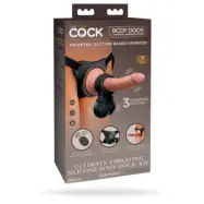 Ultimate Vibrating Silicone Body Dock Kit