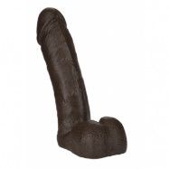 Vacu Lock 8" Inch Realistic Cock Black