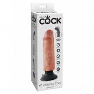 VIBRATING COCK FLESH 6 INCH