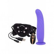 Vibration Dildo Strap-On 24 cm