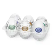 Tenga Easy Beat Egg Hard Boiled 6-Pack