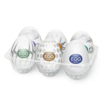 Tenga Easy Beat Egg Hard Boiled 6-Pack