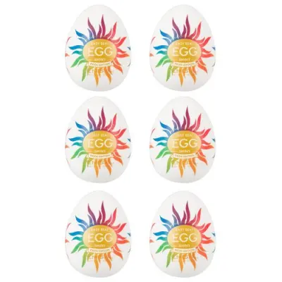 Tenga Egg Shiny Pride Edition 6-pack