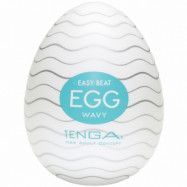 Tenga Egg Wavy Onani Handjob för Män    - Vit