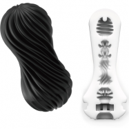 Tenga Flex Masturbation Sleeve Rocky Black