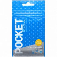 TENGA Pocket Crystal Mist onaniprodukt - Vit