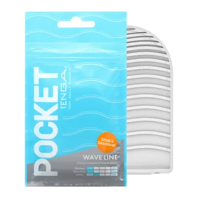 Tenga: Pocket Stroker, Wave Line