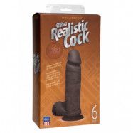 THE REALISTIC COCK UR3 6 INCH BLACK