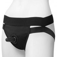 Vac-U-Lock Panty Harness w Plug Dual Straps