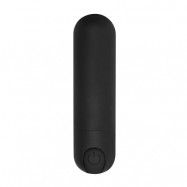 10 Speed Rechargeable Bullet - Svart