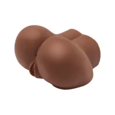 ACT - HOT HONEY RIDER MASTURBATOR WITH VIBRATOR BROWN