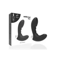 Addicted Toys Prostatic Vibrator Rechargeable Model 4 Black