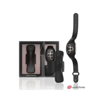Anne'S Desire Panty Pleasure Tecnolog A Watchme Black/Gold