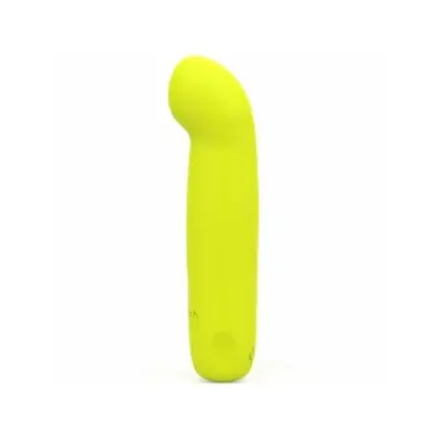 B Swish Bcute Curve Infinite Classic Rechargeable Silicone Vibrator Yellow
