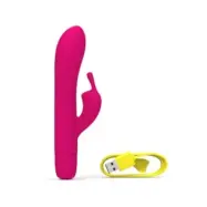 B Swish Bwild Bunny Infinite Classic Rechargeable Vibrator Pink Silicone