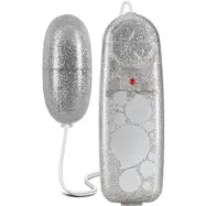 B Yours Glitter Vibrerande Ägg, Silver