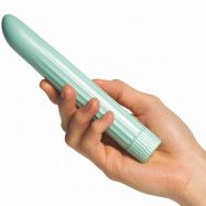 baseks Pearly Vibes Ladyfinger Multispeed Vibrator - Green