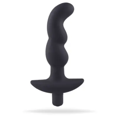 Black Twist Anal Vibrator