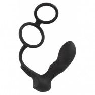 Black Velvet Double Ring & Plug