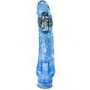 Naturally Yours: Mambo Vibe Dildovibrator, 24 cm, blå