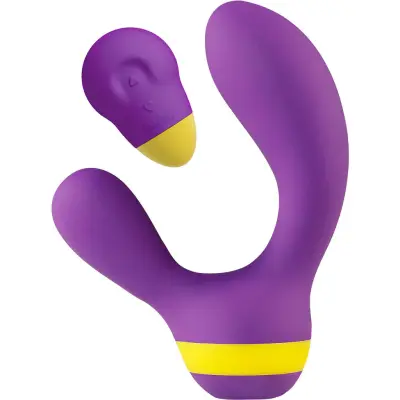 Boho: Jasper, Prostate Vibrator with Remote, lila