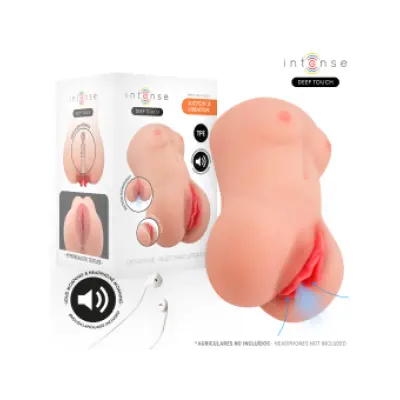 INTENSE DEEP TOUCH - CATHERINE VIBRATOR & SUCTION MASTURBATOR WITH VOICE
