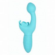 CalExotics Butterfly Kiss Uppladdningsbar Vibrator      - Blå