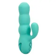 Calexotics Del Mar Diva Vibrator Rabbir Aqua Green By California Dreaming