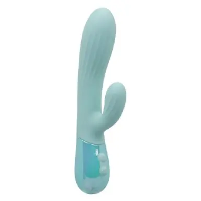 Calexotics Dual Ripple Vibrator Green