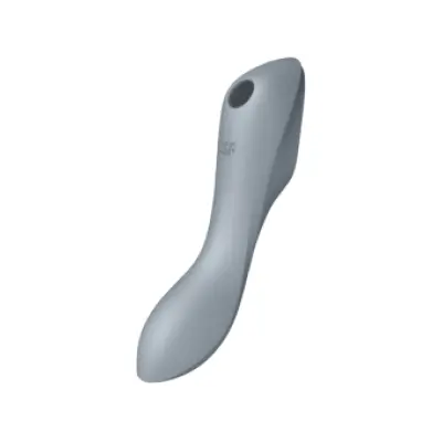 Satisfyer Curvy Trinity 3 Air Pulse Vibrator Grey
