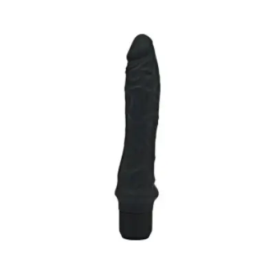 GET REAL - CLASSIC LARGE BLACK VIBRATOR