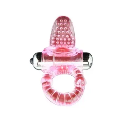 BAILE - SWEET ABS 10 RHYTHMS RING PINK VIBRATOR PENIS RING
