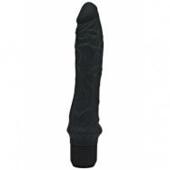 Classic Silicone Black Large Massager