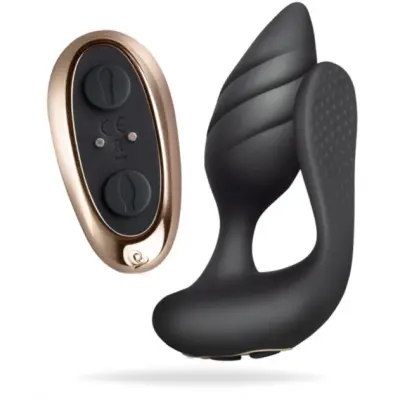 Cocktail Couples Vibrator (Färg: Svart)