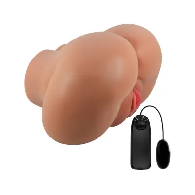 Crazy Bull: Luna, Realistic Masturbator with Vibrator, mörk