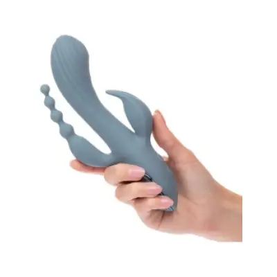 CALEXOTICS - VIBRATOR TRIPLE ECSTASY GREY